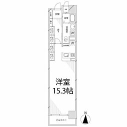 キャッスルコート西新町 2階