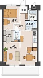 シャトー日東A 1階