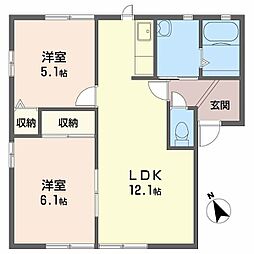 構壱番館B・C 1階/C101