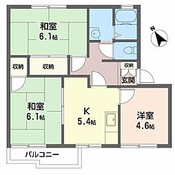 コーポ向陽台 2階/C202