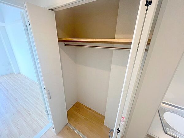 画像10:しっかり収納スペースも確保。使いやすいお部屋です。 