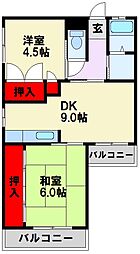 グリーンガーデンハイツ到津 2階
