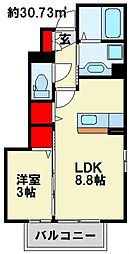 アッサンブレ S 1階