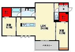 D-ROOM八幡駅前 2階