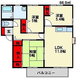 ディアス西天神 2階