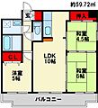 ラフィーネ戸畑6階6.7万円