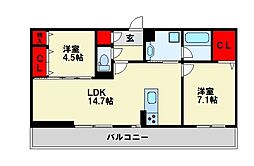（仮）D-ROOM中原東 1階