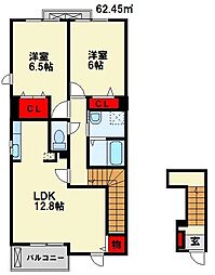 メゾン・ド・タカダIII 2階
