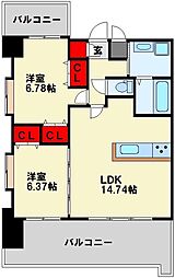 サンシャイン・サファイア・プリンセス戸畑 9階