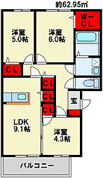 JR鹿児島本線 九州工大前駅 徒歩23分
