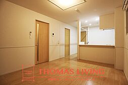 スモールウッズタウン若松 205 2階2LDKのリビング/ダイニング