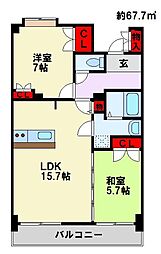 JR鹿児島本線 八幡駅 徒歩4分 6階/-