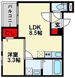 パルティーレ戸畑 2階/203