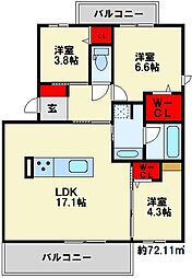 JR日田彦山線 南小倉駅 徒歩19分