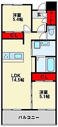 JR鹿児島本線 戸畑駅 徒歩28分 7階/-