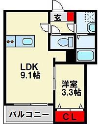 ジーメゾン戸畑フローレ 1階