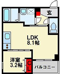 JR鹿児島本線 戸畑駅 徒歩11分 2階/-