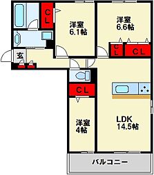 JR鹿児島本線 九州工大前駅 徒歩11分 1階/-