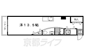 京都市上京区元百万遍町 5階建 築57年のイメージ