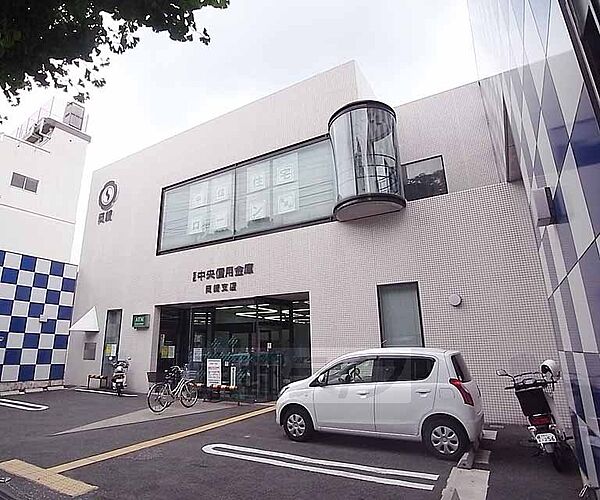 画像24:京都中央信用金庫 岡崎支店まで615m 平安神宮の北側にある銀行です。