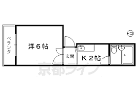 京都府京都市北区大宮東小野堀町（賃貸マンション1K・2階・18.90㎡） その2