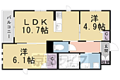 京都市北区大将軍東鷹司町 3階建 築2年のイメージ