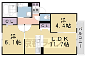 京都市伏見区深草坊町 2階建 築9年のイメージ