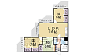 京都市伏見区桃山羽柴長吉中町 3階建 築25年のイメージ