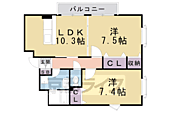 京都市伏見区深草大亀谷六躰町 2階建 築19年のイメージ