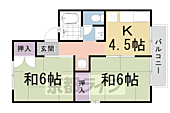 京都市右京区太秦安井水戸田町 2階建 築36年のイメージ