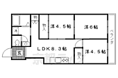 京都市上京区大北小路東町 7階建 築44年のイメージ