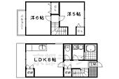 京都市北区等持院中町 2階建 築8年のイメージ