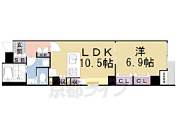 ｃａｓａ　ＲｙｏｋｏII 3階1LDKの間取り