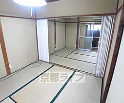 叡山電鉄叡山本線 三宅八幡駅 徒歩4分の賃貸アパート 1階2DKのリビング/ダイニング