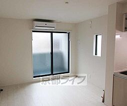 京阪京津線 四宮駅 徒歩3分の賃貸アパート 2階1LDKのリビング/ダイニング