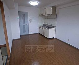 京阪京津線 四宮駅 徒歩11分の賃貸マンション 6階2LDKのリビング/ダイニング