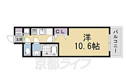 間取図画像 1K