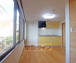 京阪本線 出町柳駅 徒歩5分の賃貸マンション 4階ワンルームのリビング/ダイニング