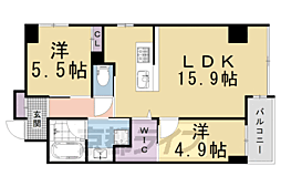 京福電気鉄道北野線 北野白梅町駅 徒歩17分