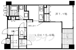 THE RESIDENCE 京都東洞院四条 5階/506