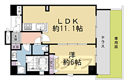 デュオヒルズ京都室町通鯉山町 1階/101