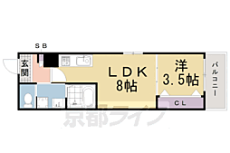 ジーメゾン伏見エルデ 3階/-
