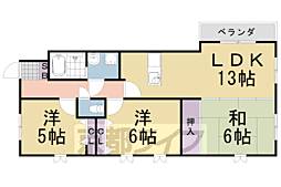 ゼファー21 3LDKの間取図画像