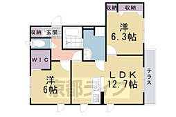 シャーメゾンうぐいす台II 1階/-