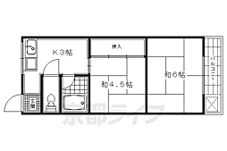 シャトルさわだ 2Kの間取図画像