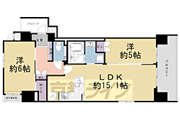 レ・ジェイド京都東洞院 6階