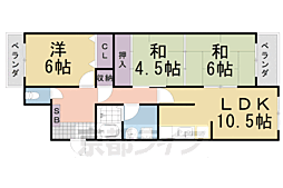 ヴェルデ三番館 2階/-
