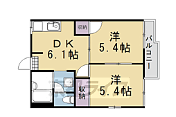 タウニィほととぎす亀岡 2階/-