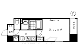 フォレスト西大路五条 3階/-