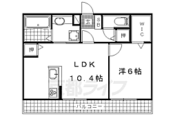 Blezio7 1LDKの間取図画像